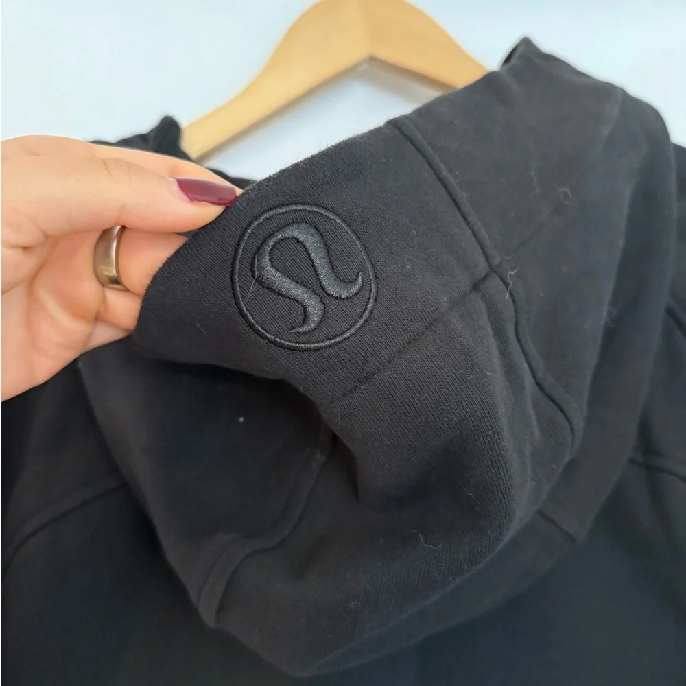 Lululemon Scuba Full Zip Black Size: 10 - Picture 3 of 5